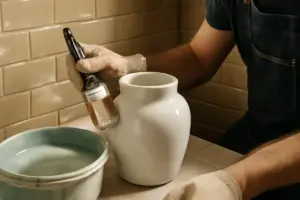Smaltatura della ceramica per interni: il metodo che assicura una superficie brillante e resistente