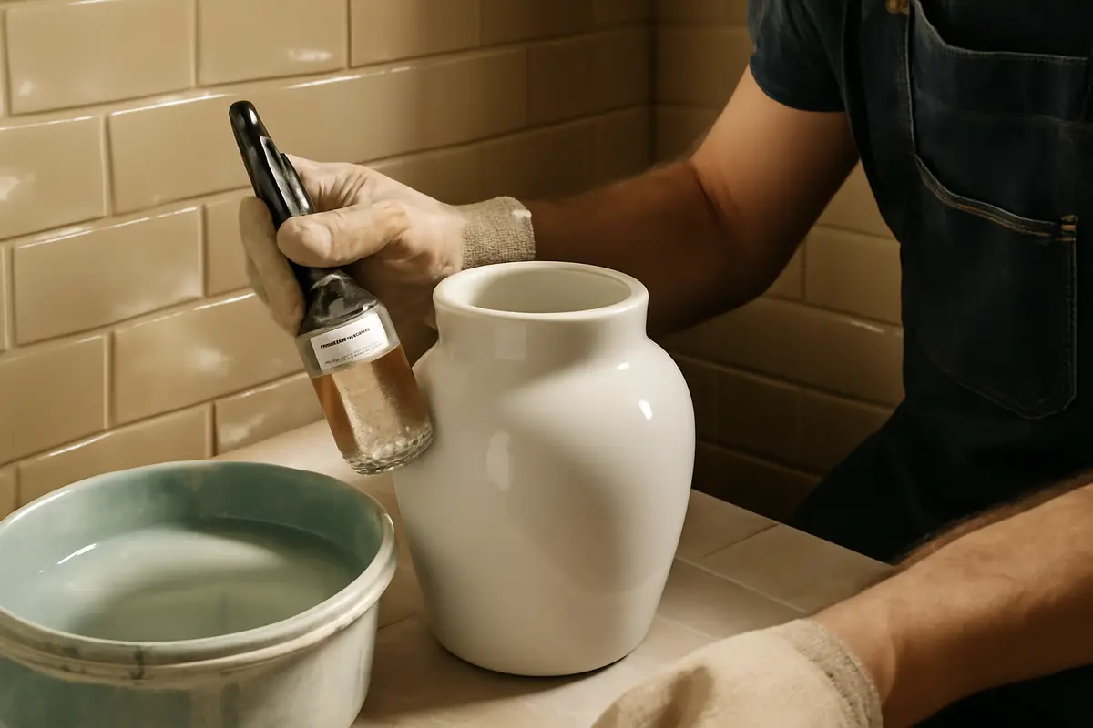 Smaltatura della ceramica per interni: il metodo che assicura una superficie brillante e resistente