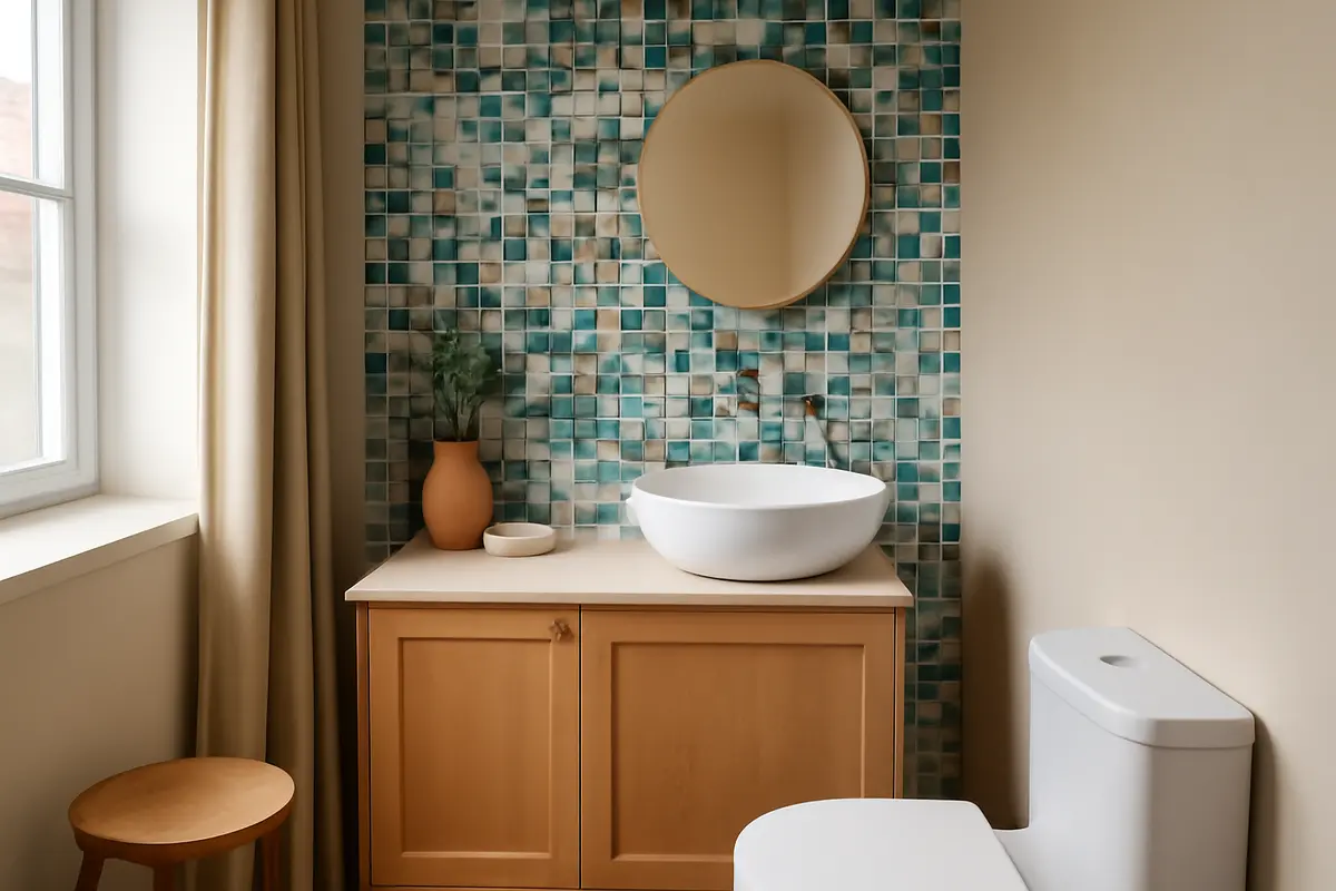 Progetti di interni con mosaici in ceramica: l’effetto scenografico che sorprende anche nelle stanze piccole