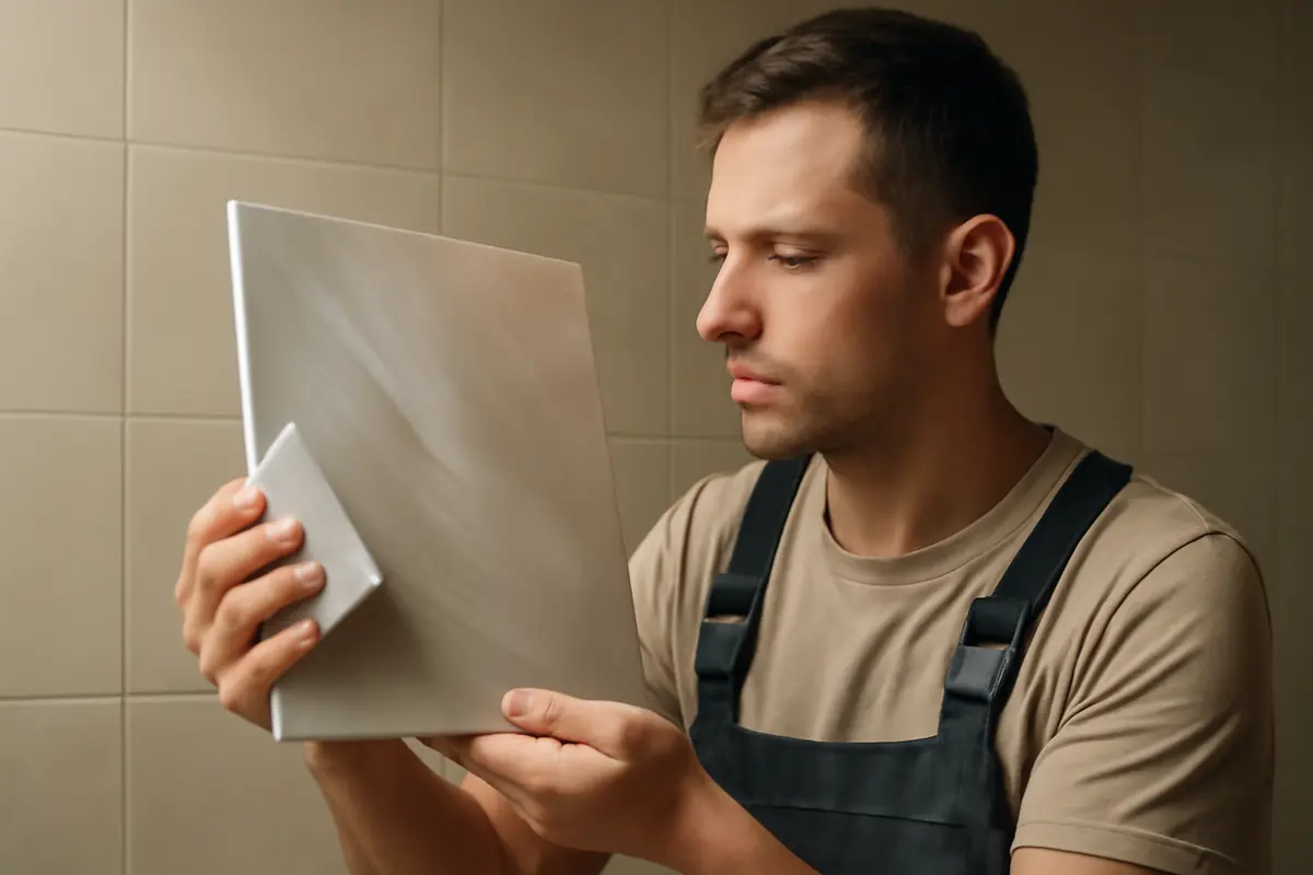 Finitura effetto seta sulla ceramica: la tecnica che trasforma anche la piastrella più semplice