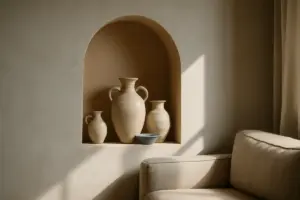 Decorare una nicchia con ceramica: il dettaglio che cambia la percezione di profondità nella stanza