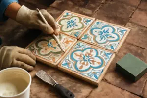 Restauro di vecchie piastrelle artistiche: metodo facile per recuperarne il fascino originale