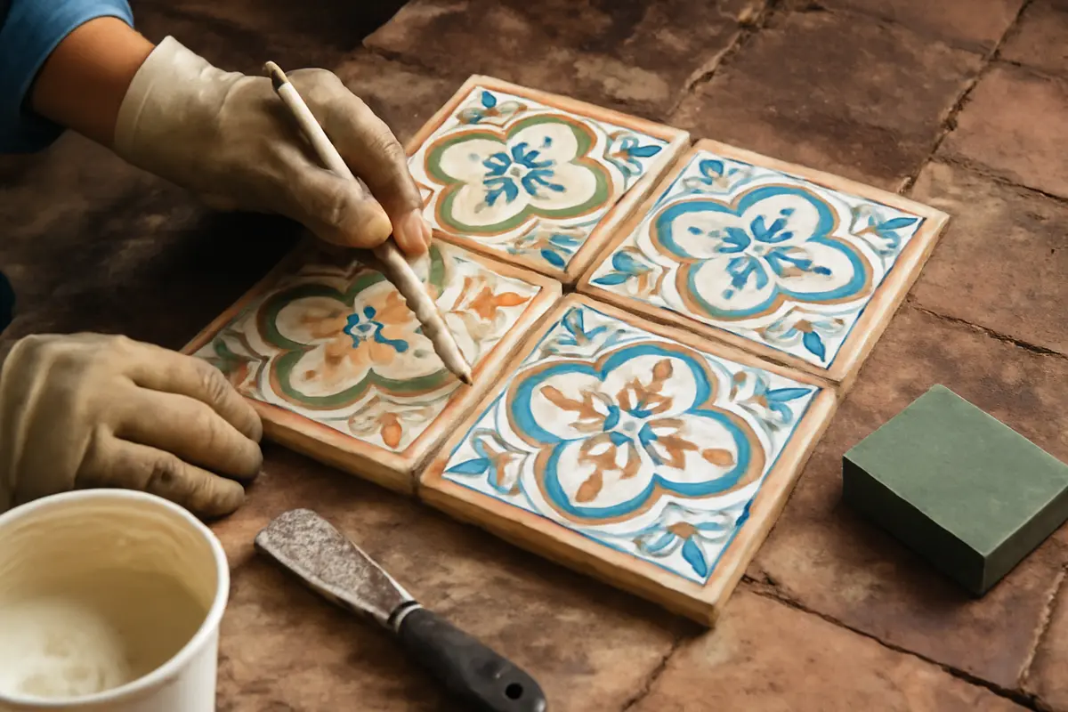 Restauro di vecchie piastrelle artistiche: metodo facile per recuperarne il fascino originale