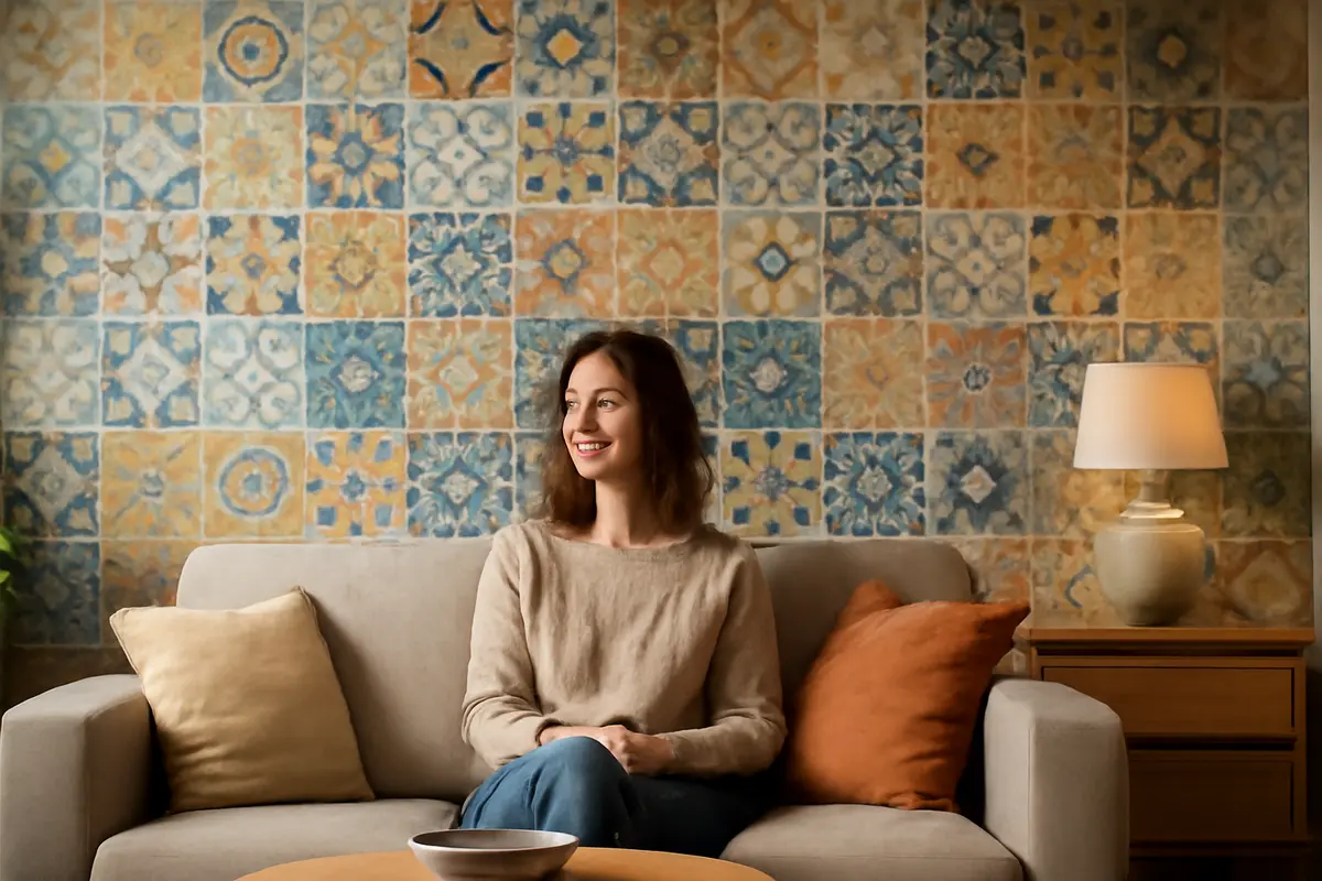 Quanto può influire una parete ceramica patchwork sull’atmosfera di casa? I risultati che sorprendono