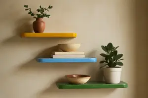 Mensole in ceramica smaltata: perché garantiscono un tocco di colore duraturo più delle tradizionali