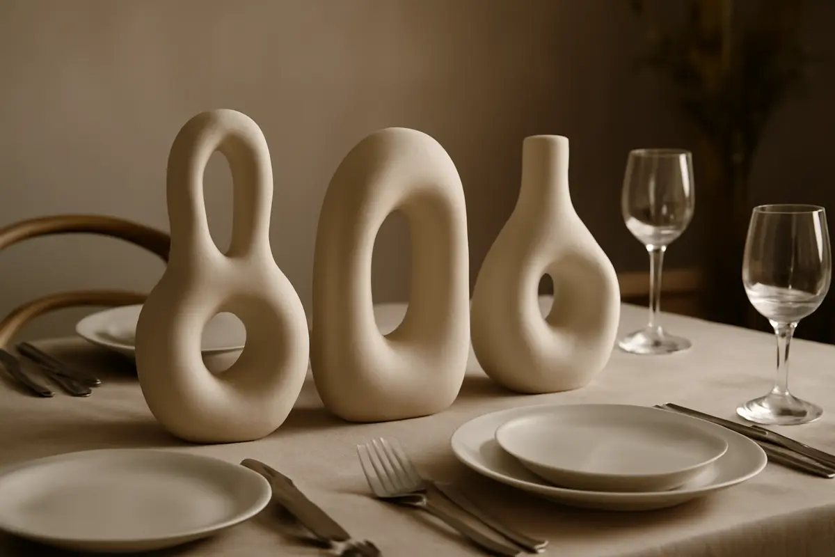 Sculture ceramiche come centrotavola? Il vantaggio poco noto sulle atmosfere conviviali