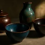Utilizzo di ossidi metallici nella colorazione della ceramica: tinte profonde e giochi di luce sorprendenti