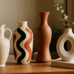 Vasi artistici in ceramica: le forme che danno valore a ogni angolo della casa
