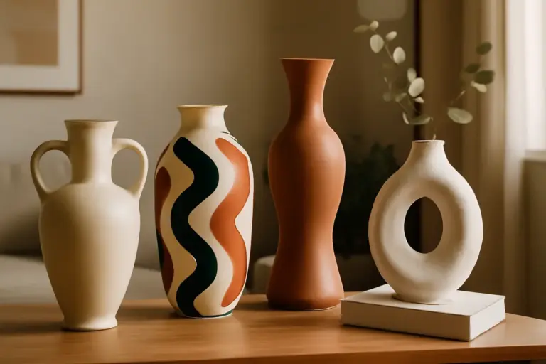 Vasi artistici in ceramica: le forme che danno valore a ogni angolo della casa