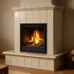 Camini rivestiti in maiolica: calore e stile senza rinunciare alla funzionalità