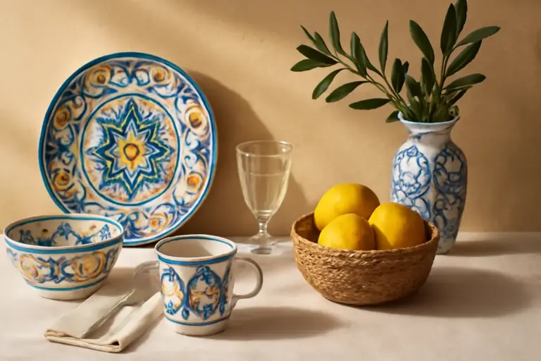 Stile mediterraneo con la ceramica: gli abbinamenti che non passano mai di moda