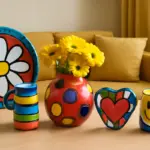 Decorazioni ceramiche pop art: come portare colore e allegria senza eccessi in casa