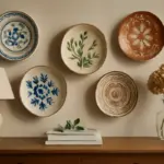 Piatti decorativi in ceramica: il segreto per usarli anche fuori dalla cucina