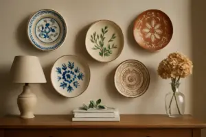 Piatti decorativi in ceramica: il segreto per usarli anche fuori dalla cucina