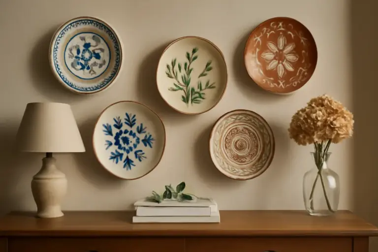 Piatti decorativi in ceramica: il segreto per usarli anche fuori dalla cucina