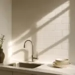 Mix di ceramiche lucide e matt nei rivestimenti: gli accostamenti che migliorano la luminosità degli interni