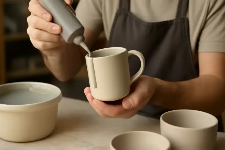 Utilizzo della barbotina nelle creazioni ceramiche: ottieni dettagli precisi e superfici uniformi