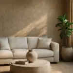 Ceramica dalle texture materiche per zone living: la soluzione poco conosciuta che trasforma il comfort visivo