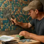 Come si realizza una parete effetto mosaico in ceramica? Tecniche e ispirazioni poco note