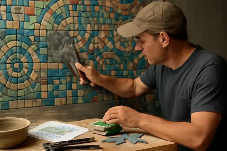 Come si realizza una parete effetto mosaico in ceramica? Tecniche e ispirazioni poco note