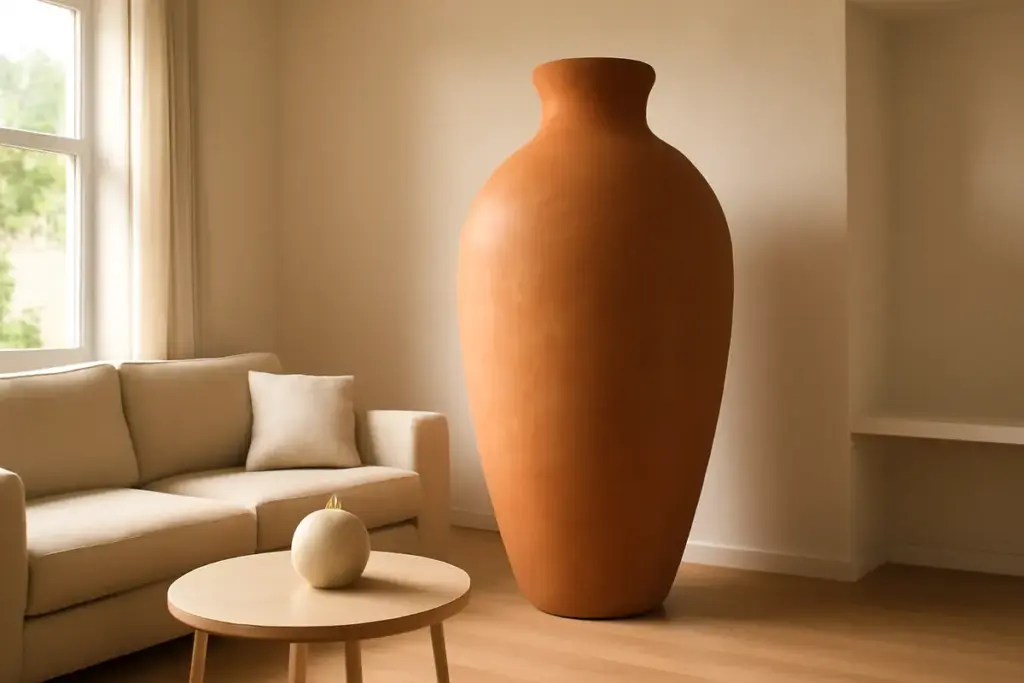 In che modo la ceramica oversize cambia la percezione degli spazi? Il trucco degli interior designer